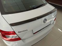 Skoda Octavia 2015-2019 Uyumlu Yedek Parça Spoiler Boyasız
