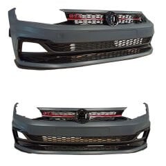 Volkswagen Polo Uyumlu Yedek Parça 2018+ Mk6 Gti Ön Tampon ve Panjur Seti