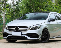 Mercedes W176 2016-2018 A Serisi Uyumlu Yedek Parça A45 Ön Tampon Aero Kit