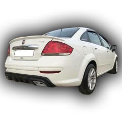 Fiat Linea Uyumlu Yedek Parça 3 Parça Anatomik Spoiler Boyasız