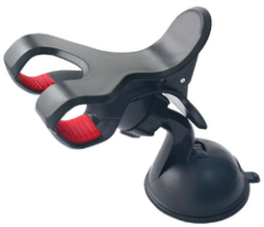 Araç İçi Telefon Tutucu Kırmızı-Siyah