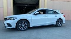 Honda Cıvıc FE1 2022 Için Uyumlu Cam Rüzgarlığı (Krom)