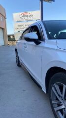 Honda Cıvıc FE1 2022 Için Uyumlu Cam Rüzgarlığı (Krom)