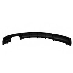 BMW 3 Serisi F30 2012-2018 Uyumlu Yedek Parça M Difüzör Sol Tek Çıkış Kalın - Piano Black