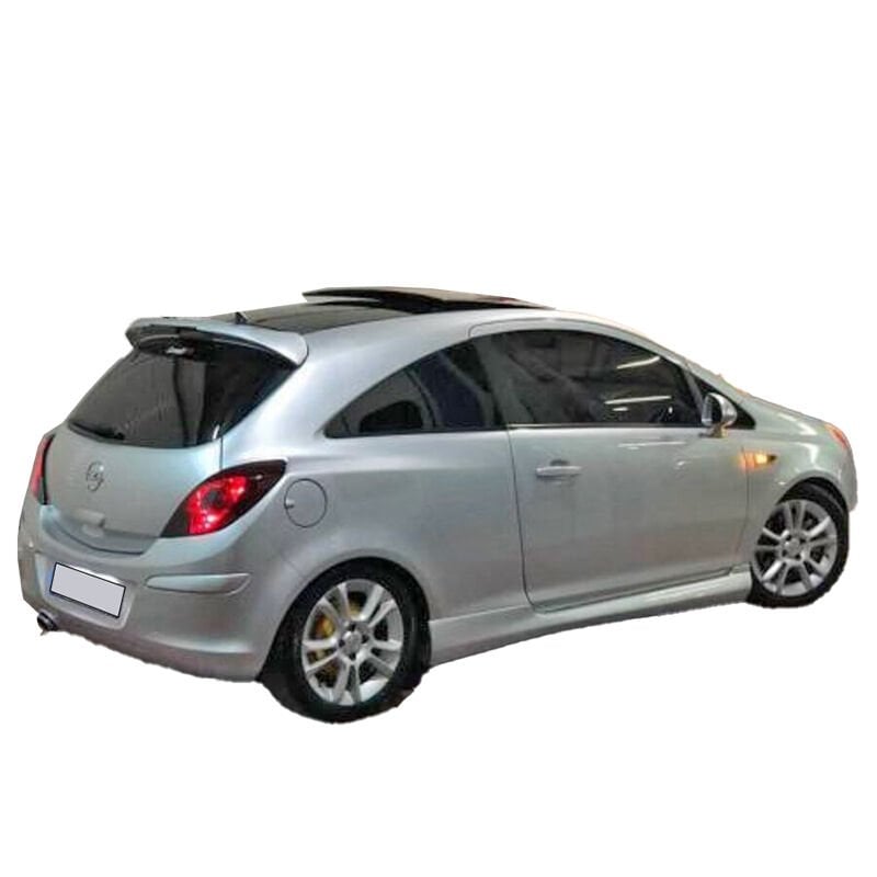 Opel Corsa D 2 Kapı Uyumlu Yedek Parça Spoiler Boyasız Fiber