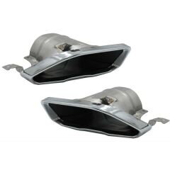 Bmw 3 Serisi G20 2019+ Uyumlu Yedek Parça Difüzör 3.40i ve Krom Egzoz Seti (M-Sport)