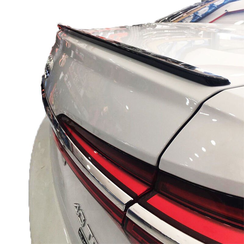 Audi A6 2019  Uyumlu Yedek Parça Spoiler Boyalı Fiber