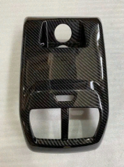 Ford Focus Uyumlu Yedek Parça   2019+ Arka Menfez Kaplama - Karbon(abs)