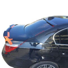Bmw E60 Uyumlu Yedek Parça Yarasa Spoiler Boyalı Fiber