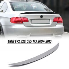 Bmw E92 Uyumlu Yedek Parça Düz Coupe Spoiler Boyalı Fiber