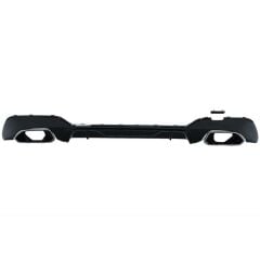 BMW 3 Serisi G20 2019+ Uyumlu Yedek Parça Difüzör 3.40i ve Siyah Egzoz Seti (M-Sport)