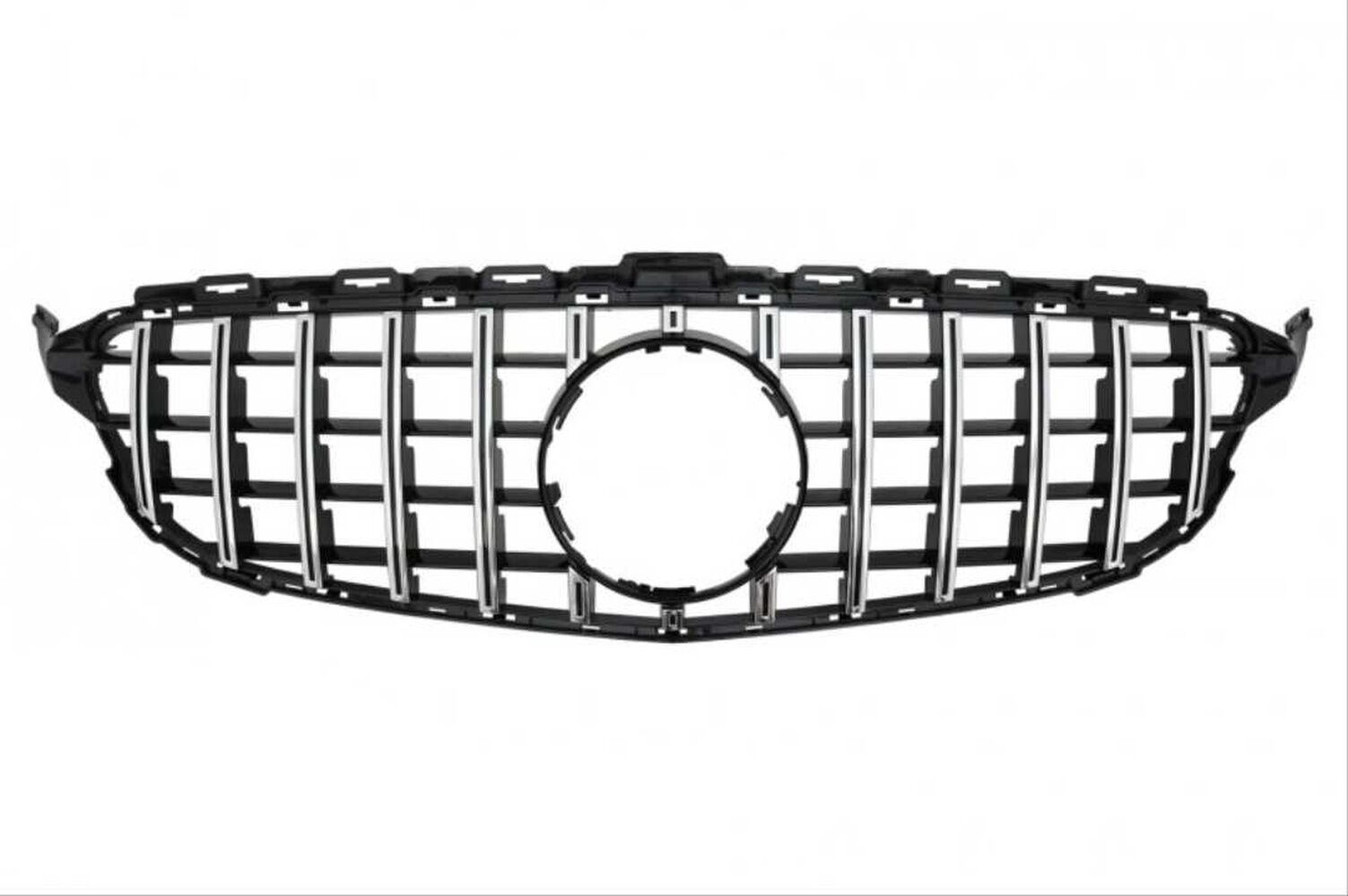 Mecedes W205 C Serisi 2015-2018 İçin Uyumlu Panjur Gtr Kromlu