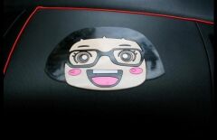 Gözlüklü Kız Torpido Kaydırmaz Ped