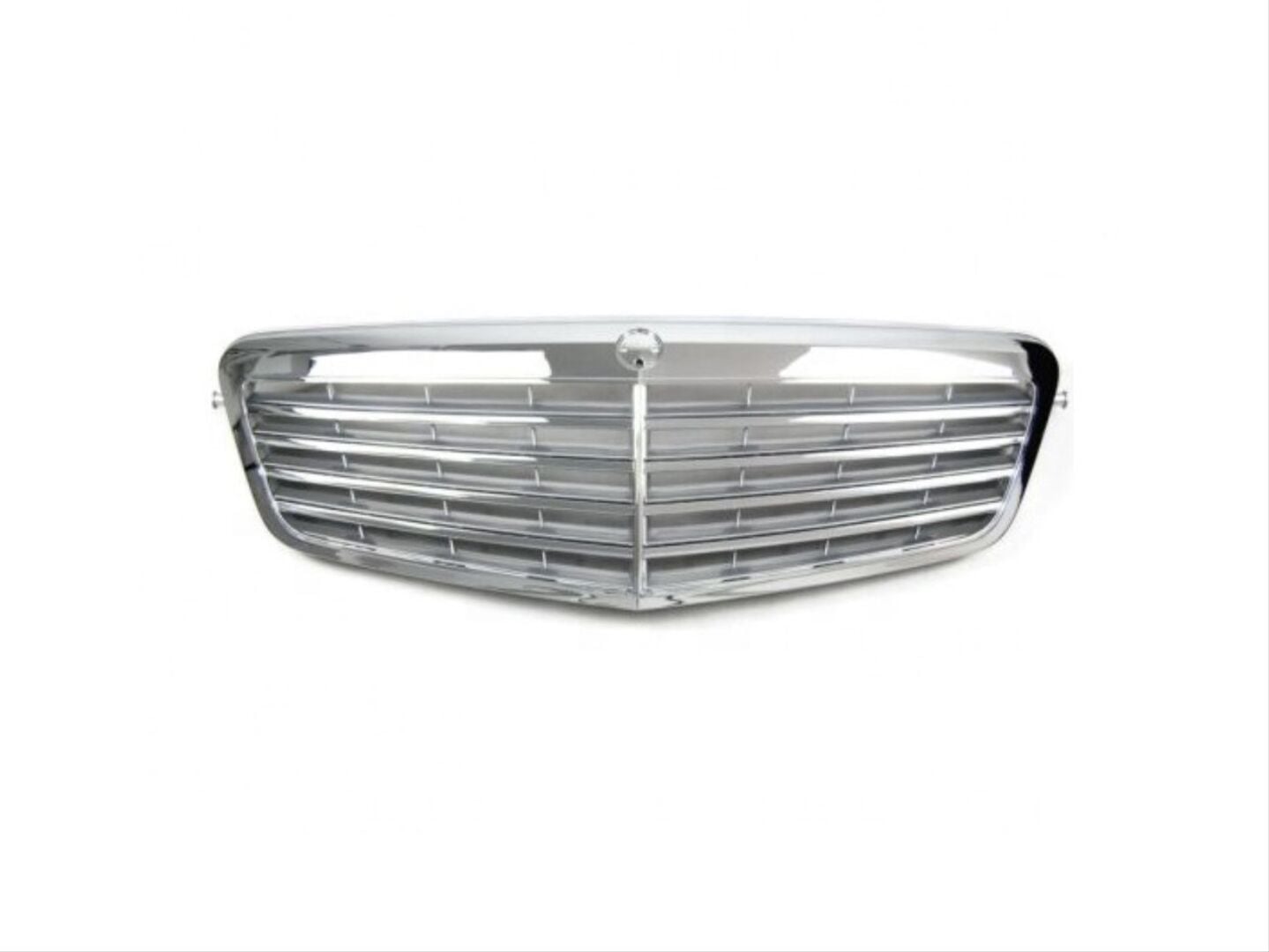 Mercedes W212 E Serisi 2009-2013 (Makyajsız Kasa) Uyumlu Yedek Parça Panjur Gümüş Elegance 2128800283