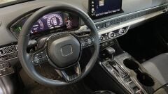 Honda Cıvıc FE1 2022 Için Uyumlu Dıreksiyon Kaplama Seti 2 Parça - Karbon