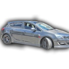 Opel Astra J Sedan Uyumlu Yedek Parça Kanallı Model Marşpiyel Boyasız