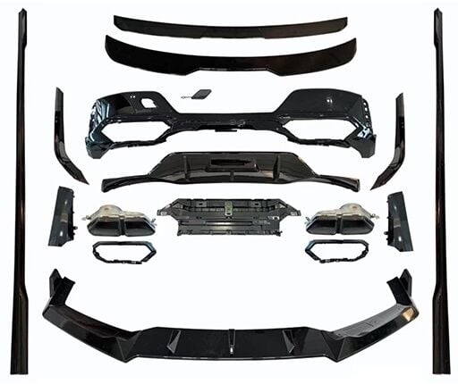 Bmw G70 M760 Aero Kit Parlak Siyah