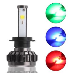 H4 Rgb Bluetooth Led Xenon Ampul 12v/20W/3000 Lumens (R65)
