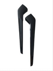 Honda Cıvıc  FE1 2022 Için Uyumlu  Vites Kenar Kaplama2 Parça - Pıano Black