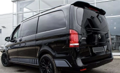 Mercedes W447 Vito Uyumlu Yedek Parça Spoiler- Piano Black (Parlak Siyah)