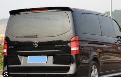 Mercedes W447 Vito Uyumlu Yedek Parça Spoiler- Piano Black (Parlak Siyah)