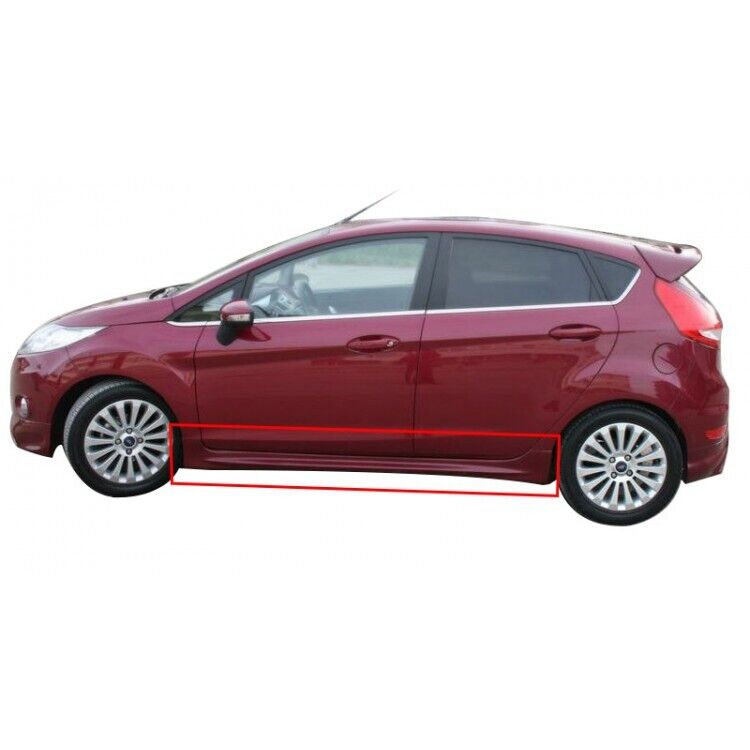 Ford Fiesta  Uyumlu Yedek Parça  2009 - 16 Mugen Marşpiyel Plastik Boyasız