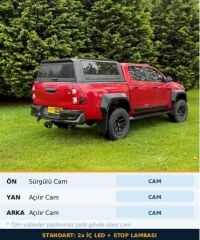 Volkswaen Amarok 23+ Uyumlu Yedek Parça Metal Kabin AQM4WD G80