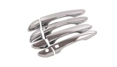 Hyundaı Kona Için Uyumlu Kapı Kolu Kaplama Smart - Krom