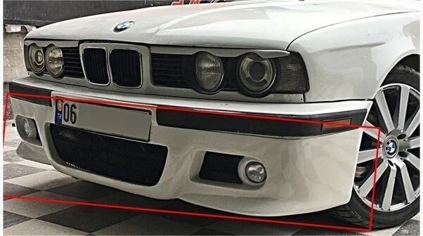 Bmw E34 Uyumlu Yedek Parça Sisli Ön Tampon Eki