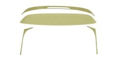 Volkswagen Golf Uyumlu Yedek Parça 7-7.5 2013-2020 İçin Uyumlu Gti Spoiler (4 Parça)