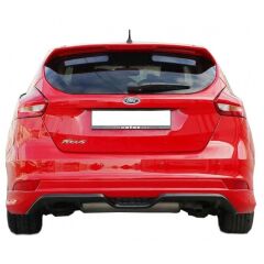 Ford Focus 3 Hb Uyumlu Yedek Parça   2011 - 2014 Sport Difüzör Plastik Boyasız