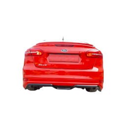 Ford Focus 3 Sedan Uyumlu Yedek Parça   2011 - 2014 Sport Arka Ek Plastik Boyasız