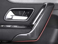 Mercedes W177 A Serisi 2019+ Uyumlu Yedek Parça Kapı Kolçak Kaplama - Karbon