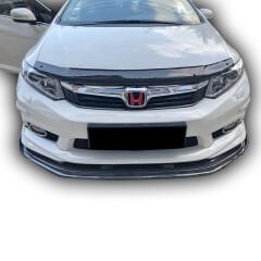 Honda Civic Fb7 Uyumlu Yedek Parça 2010 - 12 Mugen Ön Lip 3 Parça Plastik Boyasız