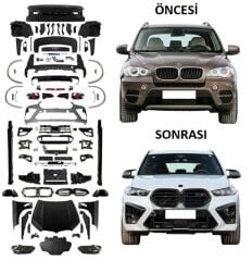 Bmw X5 E70 Uyumlu G05 LCI X5M Dönüşüm Seti