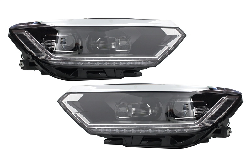 Volkswagen Passat Uyumlu Yedek Parça B8 2015-2018 Highline Led Far (SINGLE U)