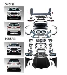 Bmw X5 F15 Uyumlu G05 LCI X5M Dönüşüm Seti