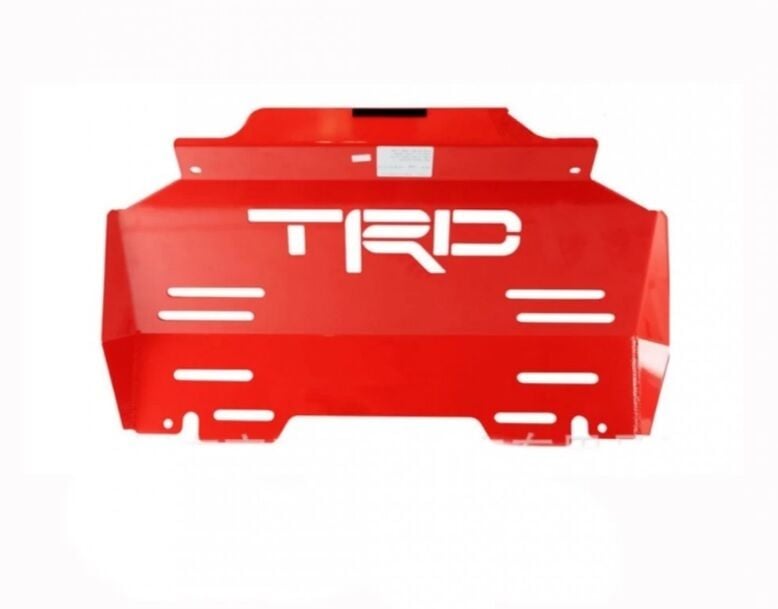 Toyota Hilux Revo 2015+ Uyumlu Yedek Parça TRD Kırmızı Karter Koruma