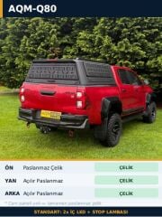 Mitsubishi L200 19+ Uyumlu Yedek Parça Metal Kabin AQM4WD Q80