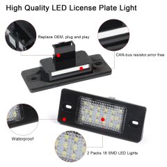 Porsche Cayenne 2002-2010 Uyumlu Oem Plaka Ledi