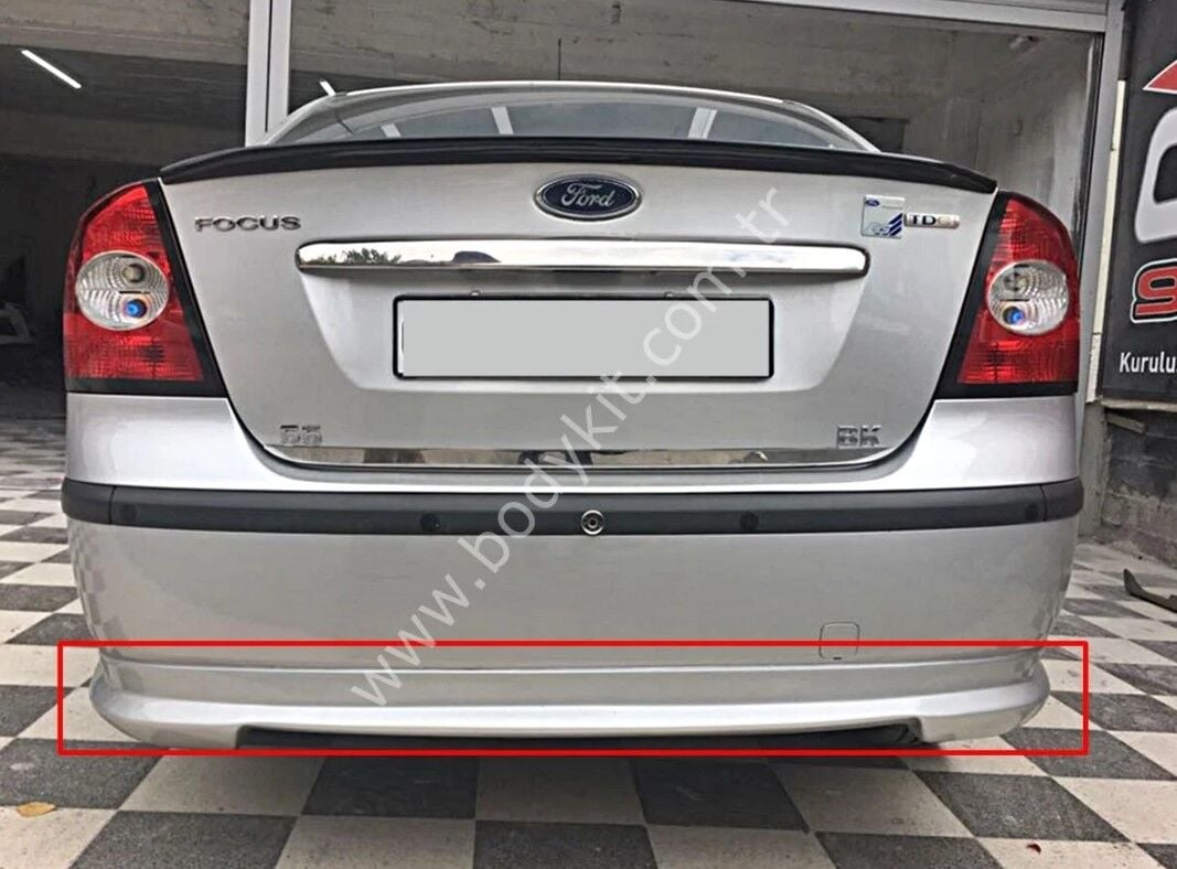 Ford Focus 2 Uyumlu yedek Parça  Sedan Arka Tampon Eki
