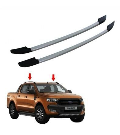 Ford Ranger  Uyumlu Yedek Parça  2016+ Tavan Çıtası- Vidalı ( Wıldtrack Stil)
