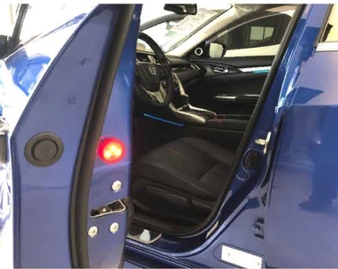 Universal Pilli Kapı İkaz Lambası