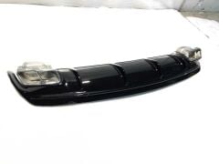 Mercedes W117 CLA 45 2016-2019 Uyumlu Yedek Parça Difüzör Silver Egzoz Seti