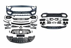 W177 Sedan İçin Uyumlu A45 Body Kit (Amg Tampon İçin)