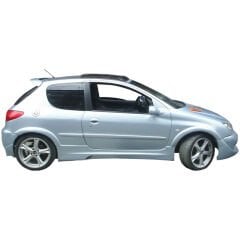 Peugeot 206 Uyumlu Yedek Parça 3 Kapı Büyük Marşpiyel Boyasız