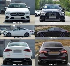 W177 Hb İçin Uyumlu A45 Body Kit (Full Set)