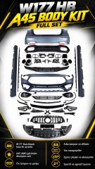 W177 Hb İçin Uyumlu A45 Body Kit (Full Set)