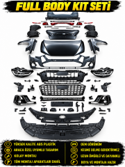 A8 11-17 Uyumlu 2025+ Facelift (Kesme Gerektirmez)