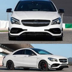 Mercedes W117 CLA 45 Uyumlu Yedek Parça Ön Tampon & Panjur 2013-2018